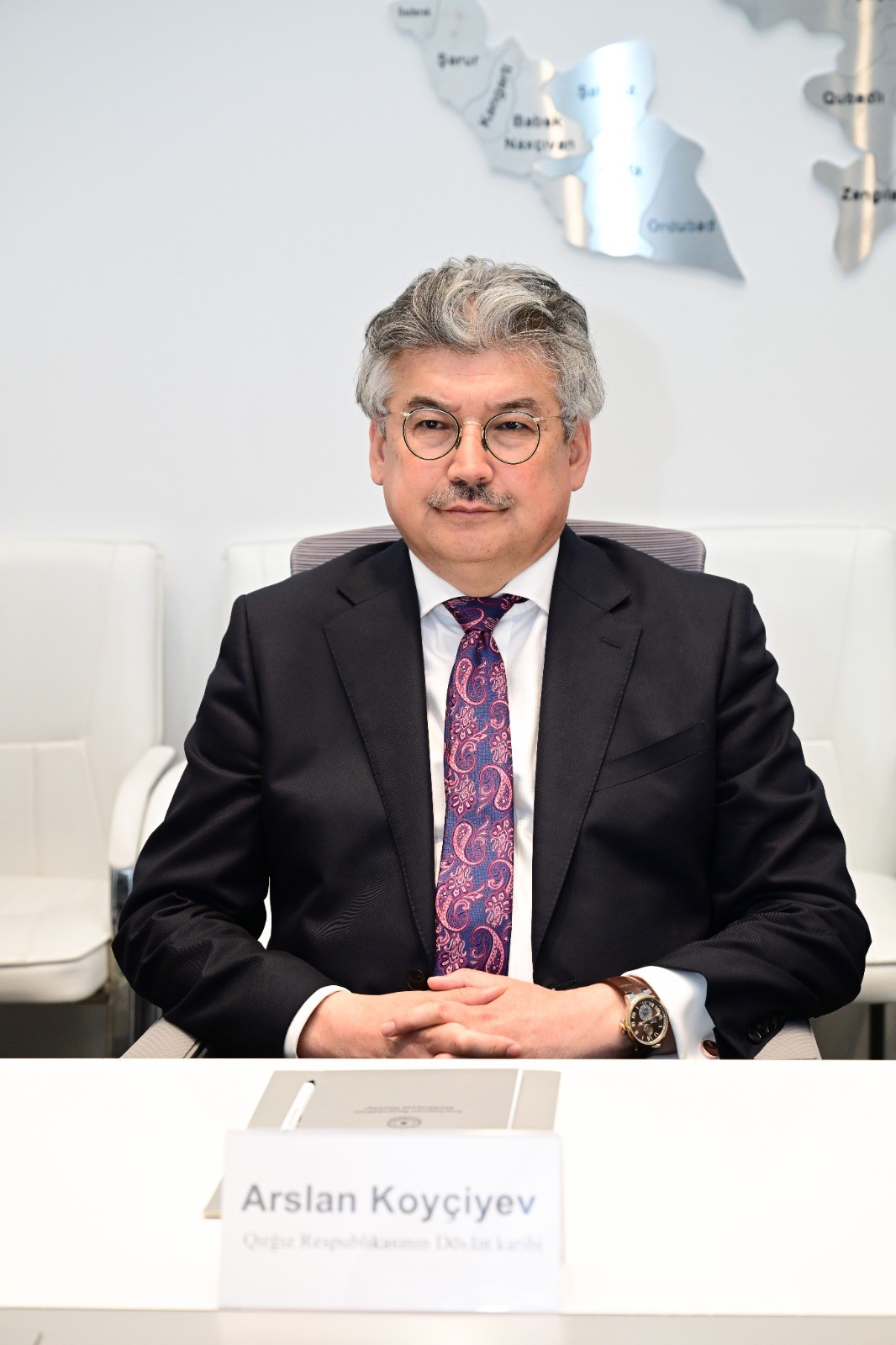 Mədəniyyət Nazirliyində Qırğızıstan nümayəndə heyəti ilə görüş keçirilib - FOTOLAR